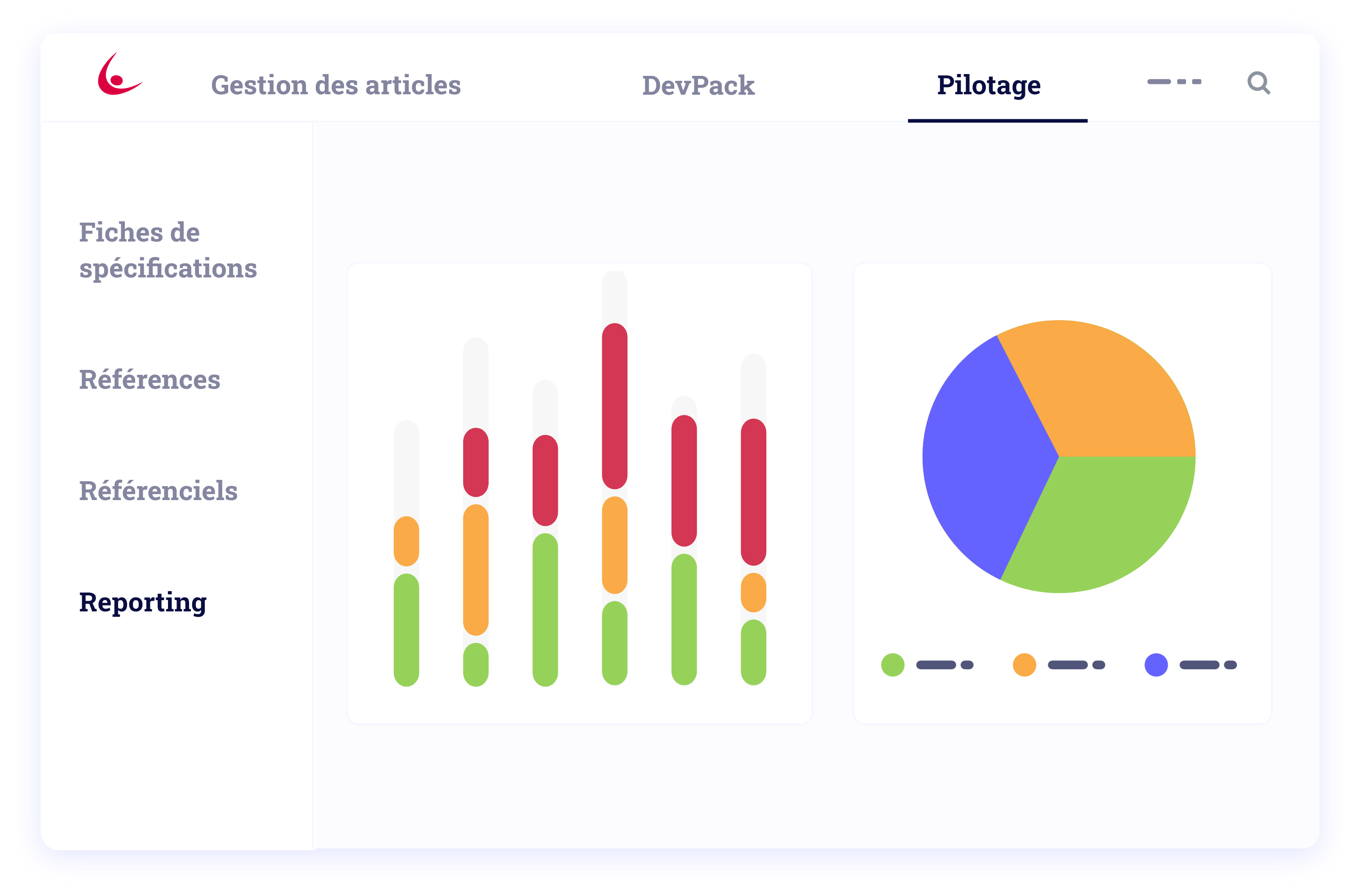 Schéma reporting devpack