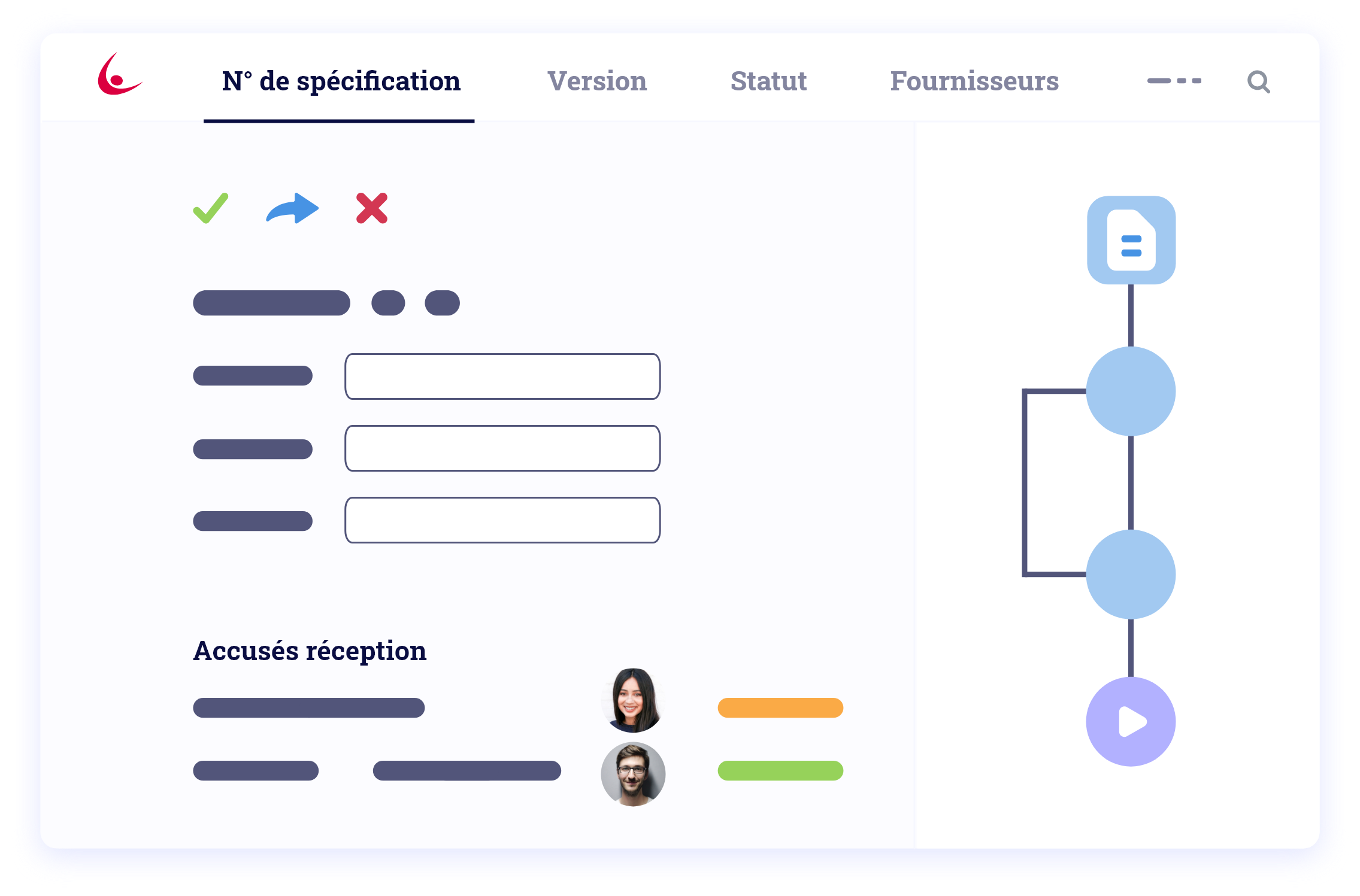 Mockup conformité réglementaire